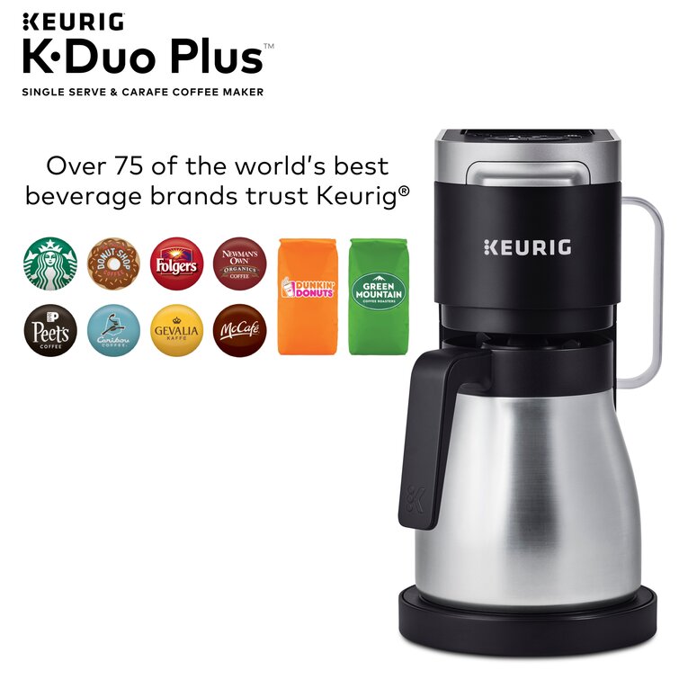 Coffee makers k cup and outlet carafe